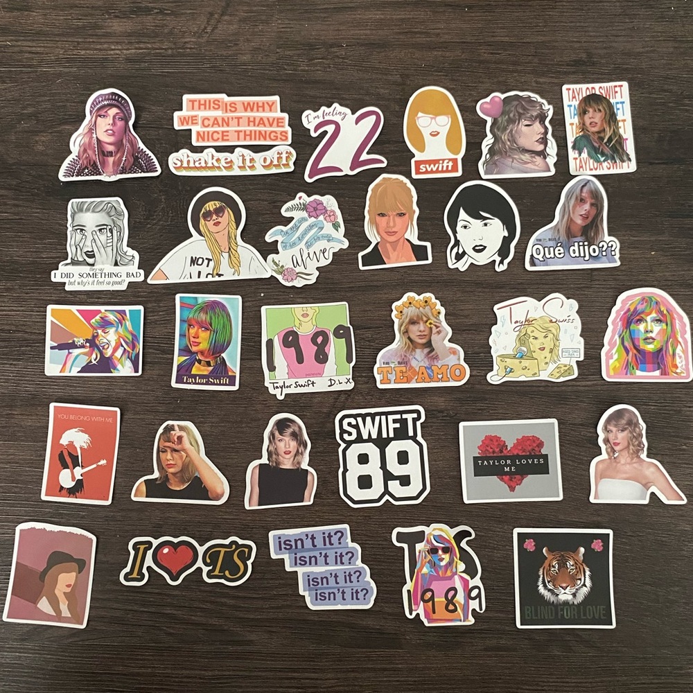 TAYLOR SWIFT STICKERS